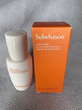 Sulwhasoo First Care Activating Serum VI 8ml exp 5/26 Brand New in Box!!